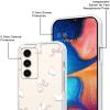 Phoona 2-Pack Case for Samsung Galaxy A34 5G, Bow Glitter Aesthetic Design, Clear Soft TPU view 3