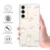 Phoona 2-Pack Case for Samsung Galaxy A34 5G, Bow Glitter Aesthetic Design, Clear Soft TPU view 4