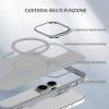 Mixroom Protective Case with Foldable Stand for iPhone 11 Pro Max, MagSafe-Compatible, Black C06 view 3