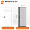 SCREEN DOOR Reversible Insect Screen Door 95 x 150 cm, Black view 3