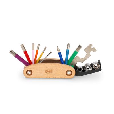 Legami Uni Adult Bicycle Repair Kit, Brown, S