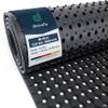 diconfa Custom-Size Rubber Mat, Perforated Ring Mat, 10 mm Thick, 0.6 m x 4.95 m view 1