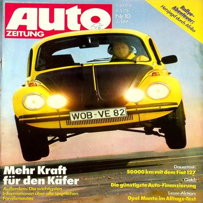 Authentic Historical Magazine from 1973 - Guaranteed 53 Years Old - Personalized 53rd Birthday Gift for Men - Auto Magazine 10/1973