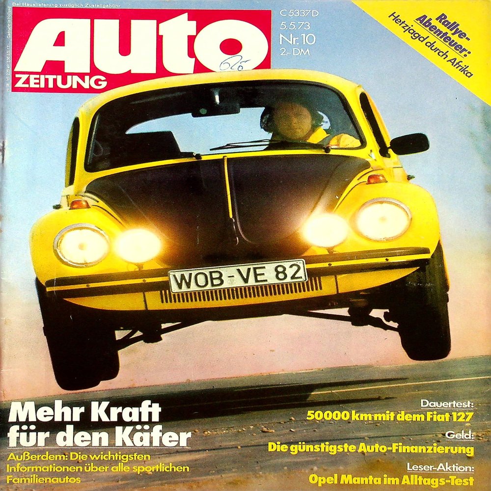 Authentic Historical Magazine from 1973 - Guaranteed 53 Years Old - Personalized 53rd Birthday Gift for Men - Auto Magazine 10/1973