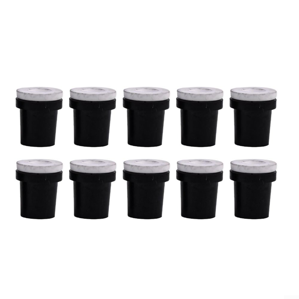 Ceramic Replacement Sandblasting Nozzles for 19-L Sandblasting Tank, 2–3.5 mm, 10-Pack