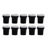 Ceramic Replacement Sandblasting Nozzles for 19-L Sandblasting Tank, 2–3.5 mm, 10-Pack view 1