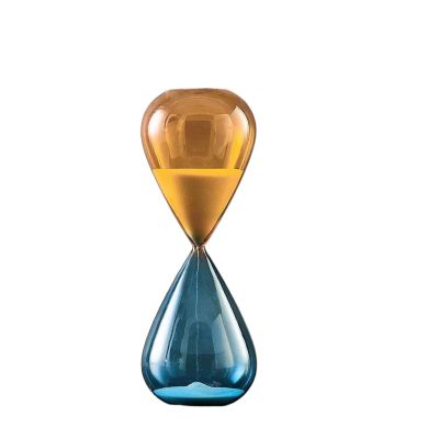 Two-Color Hourglass Ornament, 5/15/30-Minute Timer, Minimalist Home Decor