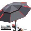 High-Performance Double-Canopy Fishing Umbrella with 360° Rotation view 1