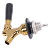 Beer Tap for Kegs, Stainless Steel and Brass, Non-Adjustable, for Bars, Restaurants, and Hotels view 2