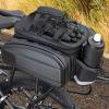 XUQEAYWD Expandable Bike Rack Bag with Reflective Strips view 3