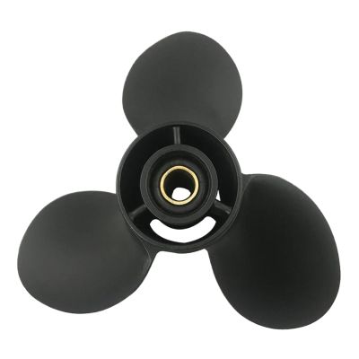 LGHLZGVF Aluminum Outboard Propeller for 8 HP, 9.9 HP, and 15 HP, 10-Tooth, Marine 5033203