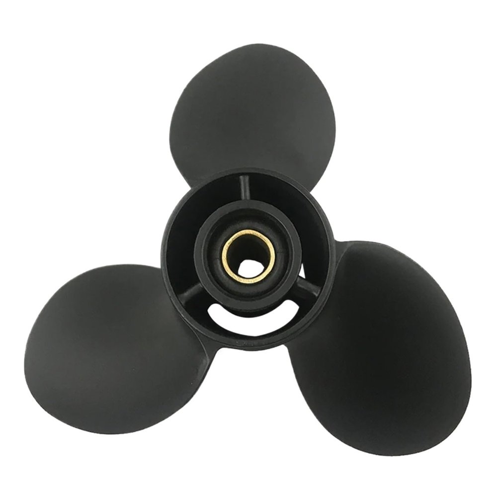 LGHLZGVF Aluminum Outboard Propeller for 8 HP, 9.9 HP, and 15 HP, 10-Tooth, Marine 5033203