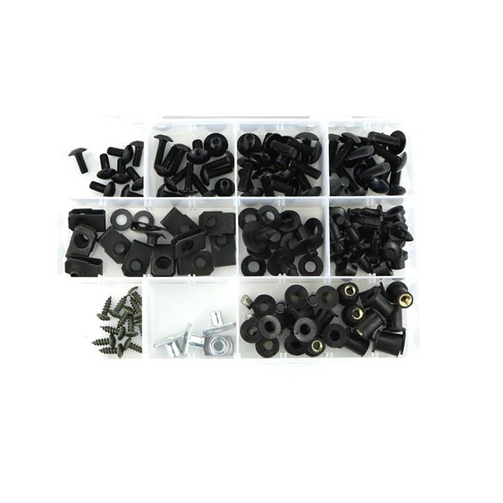 Motorcycle Fairing Screw Kit for ST1300 2002–2013, Black