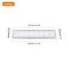 QUARKZMAN Vent Covers, 4-Pack, 13.78 x 3.15 in, Aluminum Alloy Mesh Vent Grilles, Silver view 2