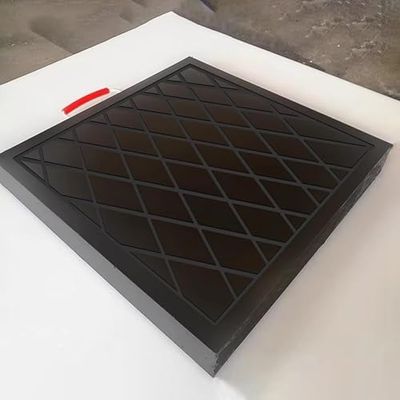 Universal Crane Stabilization Pads for Fire Trucks/Rigs, 24 x 24 x 3.1 in (60 x 60 x 8 cm)