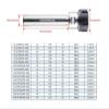 SL12/SL16/SL20/SL25/SL32 Lathe SL-ER Side-Mounted Extension Bar, ER11/ER16/ER20/ER25/ER32 Collet Extension Bar (Single-Sided, SL25-ER32UM-100L) view 4