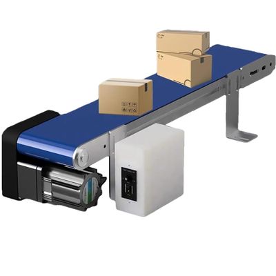 Mini PVC Conveyor Belt for Production Lines, Adjustable-Speed Friction Experiment Apparatus, 600 × 90 mm