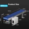Mini PVC Conveyor Belt for Production Lines, Adjustable-Speed Friction Experiment Apparatus, 600 × 90 mm view 3