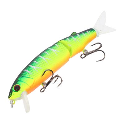 Hemobllo Floating Fish-Shaped Fishing Lure with Soft Tail, 1 Piece