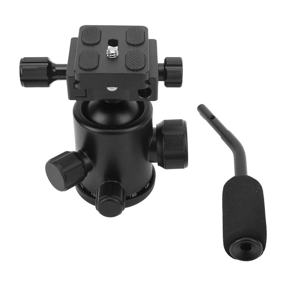 Mtlavish 360 Tripod with Metal Handle for Panoramas and DV Cameras, 11×10×10 cm, Portable and Stable