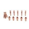 SIKUAI 11-Piece Plasma Torch Electrode and Nozzle Consumables for 80/25/55 Torches view 1