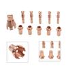 SIKUAI 11-Piece Plasma Torch Electrode and Nozzle Consumables for 80/25/55 Torches view 4