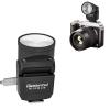 F02 Mini Camera Flash, Compact Portable Flash with GN8, Universal Hot Shoe, USB-C Charging, 6200K view 1