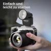 F02 Mini Camera Flash, Compact Portable Flash with GN8, Universal Hot Shoe, USB-C Charging, 6200K view 3