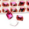 3265 Cosmic Rhinestones in All Colors, GCrystal, Sew-On, Thick Back, for Clothing, Light Smoky Topaz, 10 x 12 mm, 24 Pieces view 3