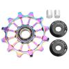 12T Aluminum Alloy Rear Derailleur Guide Pulley with Ceramic Bearings view 1