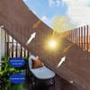 Blue HDPE Sun Shade Sail, 2.7 x 2.7 m, UV-Resistant view 3