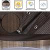 Blue HDPE Sun Shade Sail, 2.7 x 2.7 m, UV-Resistant view 4