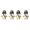 ChongKuan Small Resin Jesus Figurines, Set of 50, 100, or 200 in 10 Colors, Jesus Loves You (200 pcs, 7) view 1