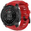 FTRONGRT Replacement Band Compatible with Garmin Instinct 3 50mm, Soft TPU Silicone, Red view 1