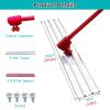 Magnesium Bull Float Concrete Finishing Trowel with Bracket, 3 Connectable Handles, 100 x 20 cm + 5.4 m Handles view 3