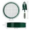 Garden Soil Sieve Set with 4 Mesh Filters view 2