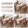 mioosho Elegant Embroidered Lace Table Runner view 2