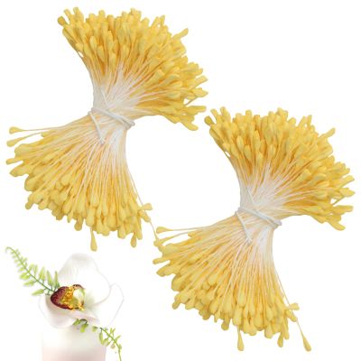 680 Pack Pipe Cleaners for Flower Crafting (Yellow)