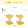 680 Pack Pipe Cleaners for Flower Crafting (Yellow) view 2