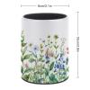 SMAZDFXX Watercolor Wildflower Leather Pencil Holder view 2