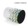 SMAZDFXX Watercolor Wildflower Leather Pencil Holder view 4
