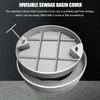 Recessed Invisible Manhole Cover and Frame, Heavy-Duty Stainless Steel, Round, Ø500 mm view 2