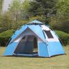 CMYCYDDPLY Camping Tent, Pop-Up Tent for 2–3 People, Blue, Small view 1