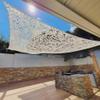 Generic Camouflage Net 4 x 6 m, 2 x 3 m, 3 x 4 m, 2 x 10 m, Beige, Balcony Cat Net, Sun Protection, Reinforced Pool Sun Shade 9 x 9.5 m view 2