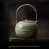SBCGFY Chinese Vintage Bronze-Glazed Ceramic Teapot, Old Rock Clay, Tea Infuser, One Size view 2