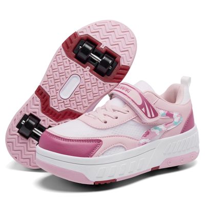YINGCSM Roller Shoes for Boys and Girls, Kids' Roller Skates