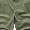 Men's Chino Shorts, Classic Fit, 9 in., Casual Stretch, Flat Front, Lightweight, Green, 2, 50 view 2