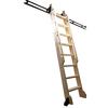 Sliding Rail Hardware Kit for Barn Doors and Library Ladder Cabinets, 16 ft/500 cm Rail view 2