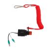 Boat Engine Emergency Stop Switch Key with Lanyard view 3