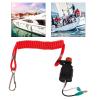 Boat Engine Emergency Stop Switch Key with Lanyard view 4